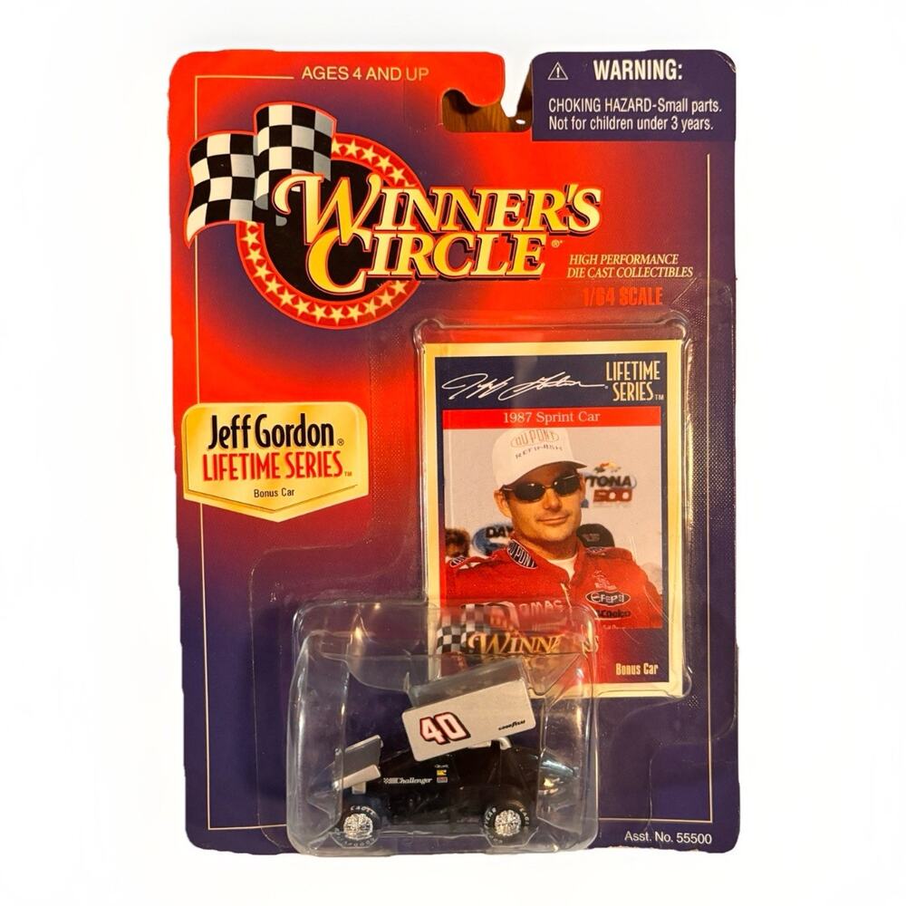 Winner's Circle #55624 Jeff Gordon 1:64 Lifetime Series 1987 Sprint Car